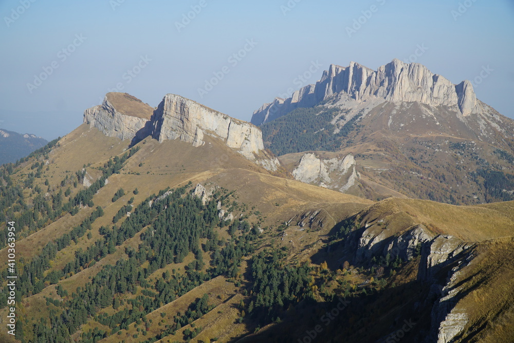 Mighty mountains of the Caucasus