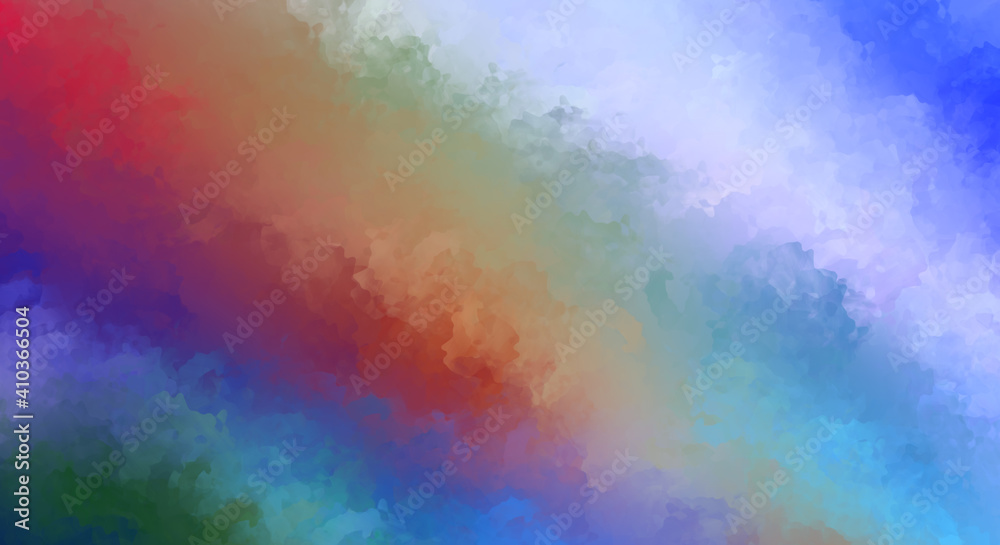 Brushed Painted Abstract Background. Brush stroked painting. Strokes of paint. 2D Illustration.