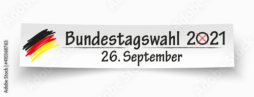 Deutschland Bundestagswahl 2021