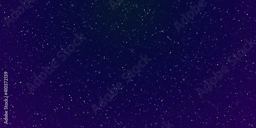 Galaxy with stars Space background vector illustration