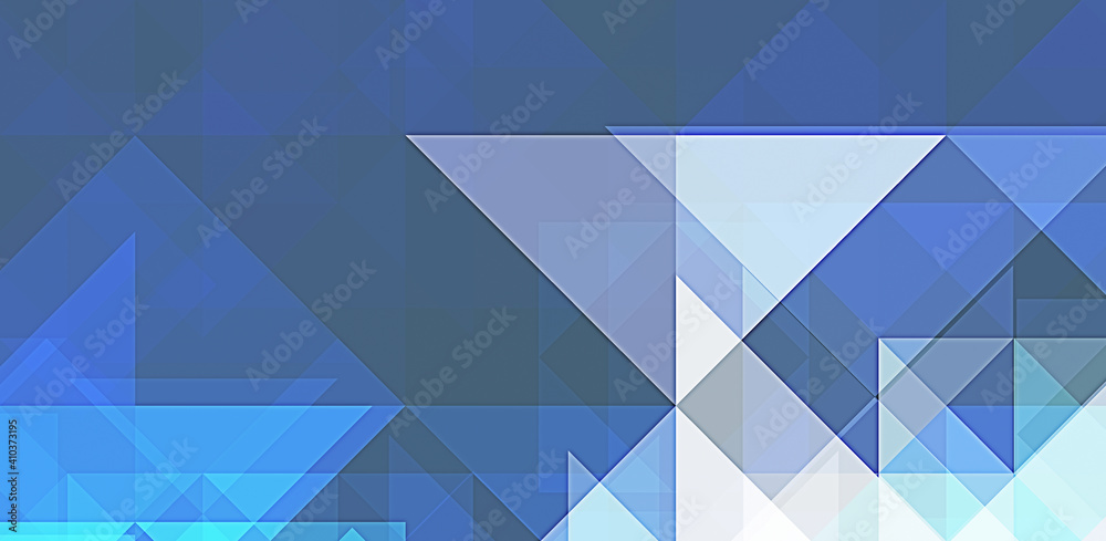 Fototapeta premium Overlapping design with triangles background. Abstract geometric wallpaper. Geometrical colorful triangular shapes.