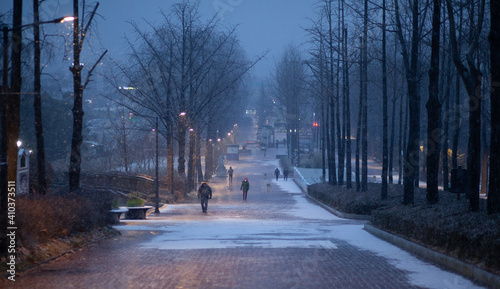 Photography 눈내리는 서울 풍경