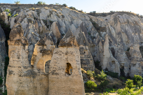 Foto Beautiful landscape of Goreme Open Air Museum, Cappadocia, Turkey