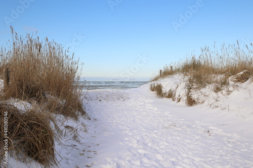 Cuxhaven Winterwunderland an der Nordseeküste