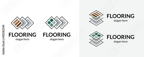 Modern flooring logo