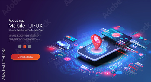 Payment systems and payment methods via card or online payment. Contactless payment. Digital financial services. The concept of mobile payments, personal data protection. The navigation point on phone