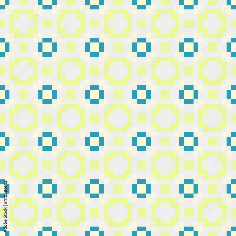 Abstract Cross Pattern generative computational art illustration
