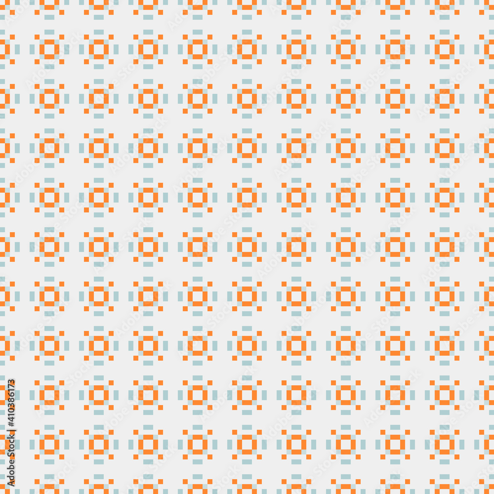 Obraz premium Abstract Cross Pattern generative computational art illustration