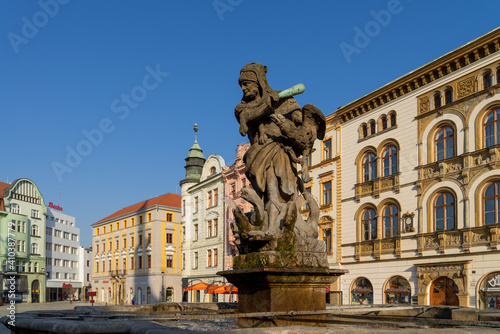 Historic Square in Olomouc - Czech Republic