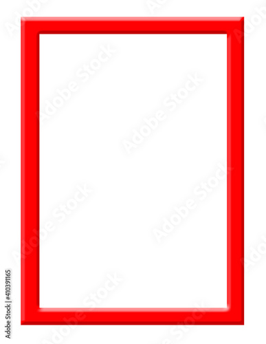 Red frame. Texture for design