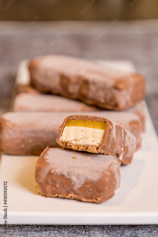 chocolate dipped ice cream bar filled chocolate dipped ice cream bar filled
