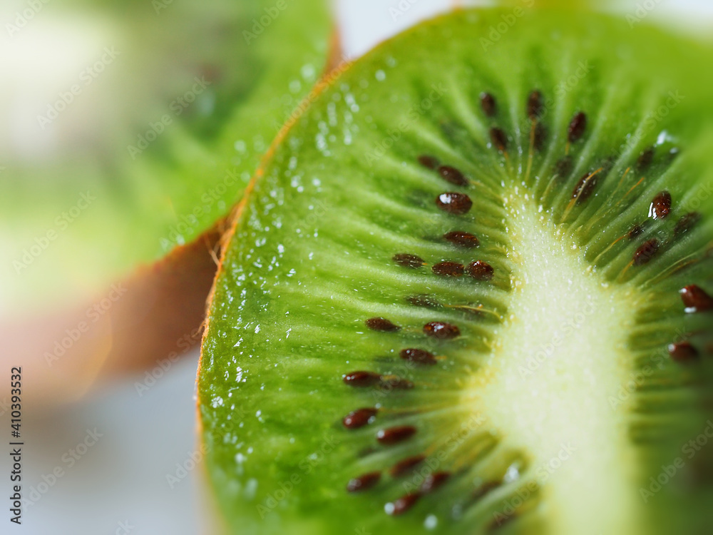 ripe kiwi fruit macrophoto for background ripe kiwi fruit macrophoto for background
