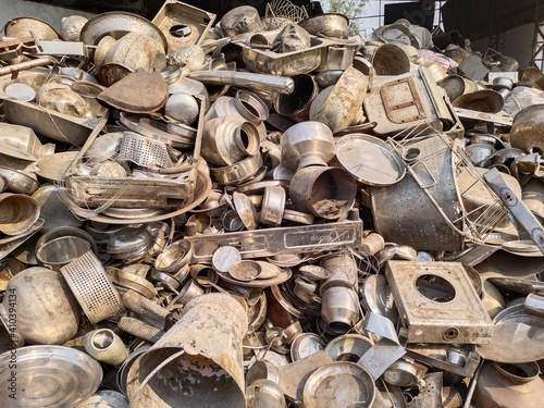 pile of old tires
