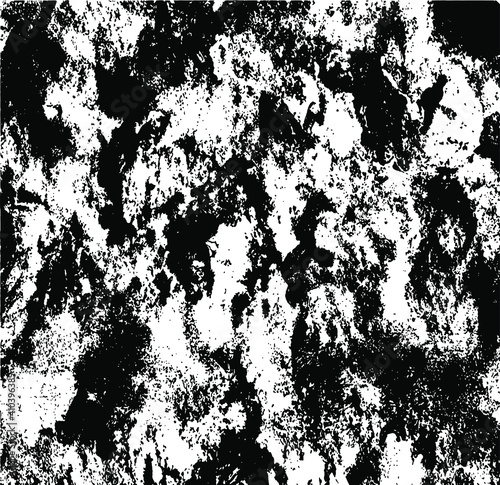 Abstract vector noise. Small particles of debris and dust. Distressed uneven background. Grunge texture overlay with rough and fine grains isolated on white background. Vector illustration. EPS10.