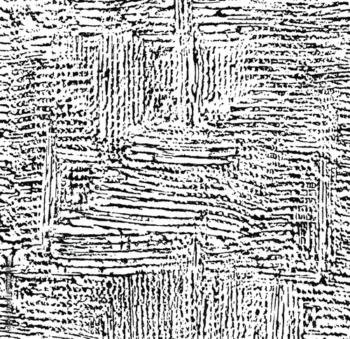 Abstract vector noise. Small particles of debris and dust. Distressed uneven background. Grunge texture overlay with rough and fine grains isolated on white background. Vector illustration. EPS10.