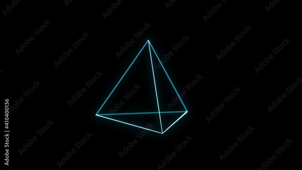 3d Cone Particles Intro For Corporate Business Logo/ 4k animation of an abstract corporate business logo intro background with fractal particles shifting to 3d cone triangle shape