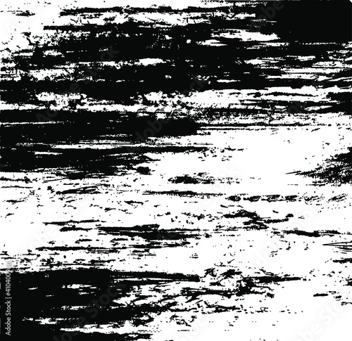 Abstract vector noise. Small particles of debris and dust. Distressed uneven background. Grunge texture overlay with rough and fine grains isolated on white background. Vector illustration. EPS10.
