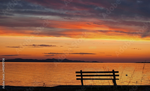  Abendröte am Meer  © Josef Tujo