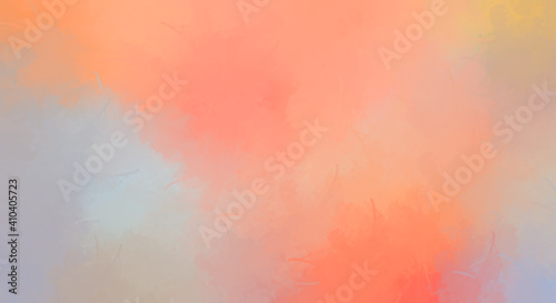 Brushed Painted Abstract Background. Brush stroked painting. Strokes of paint. 2D Illustration.