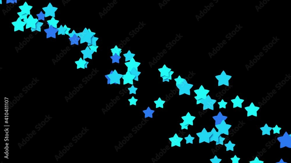 Blue flat stars flow motion animation. Winning achievement success concept. Available in 4K FullHD and HD video Blue flat stars flow motion animation. Winning achievement success concept. Available in 4K FullHD and HD video