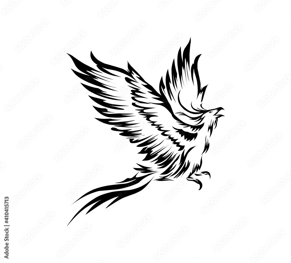 phoenix hand drawn art illustrations phoenix hand drawn art illustrations
