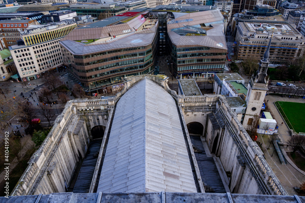Fototapeta premium view of the cathedral of st peter and paul