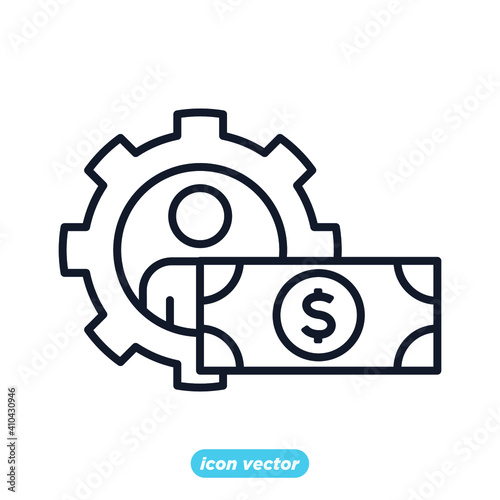 finance management linear icons. Data Analysis symbol template for graphic and web design collection logo vector illustration