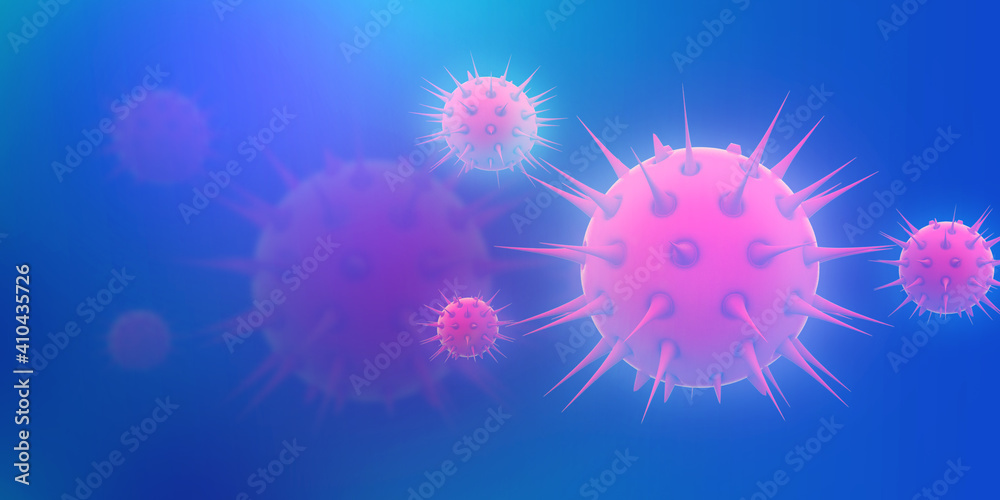 3d rendering Virus bacteria cells background 3d rendering Virus bacteria cells background