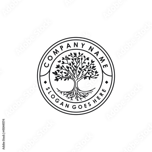 Tree logo design