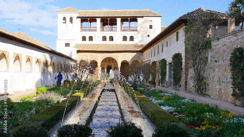 Alhambra in Granada, Andalusien