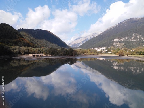 lake in the mountains