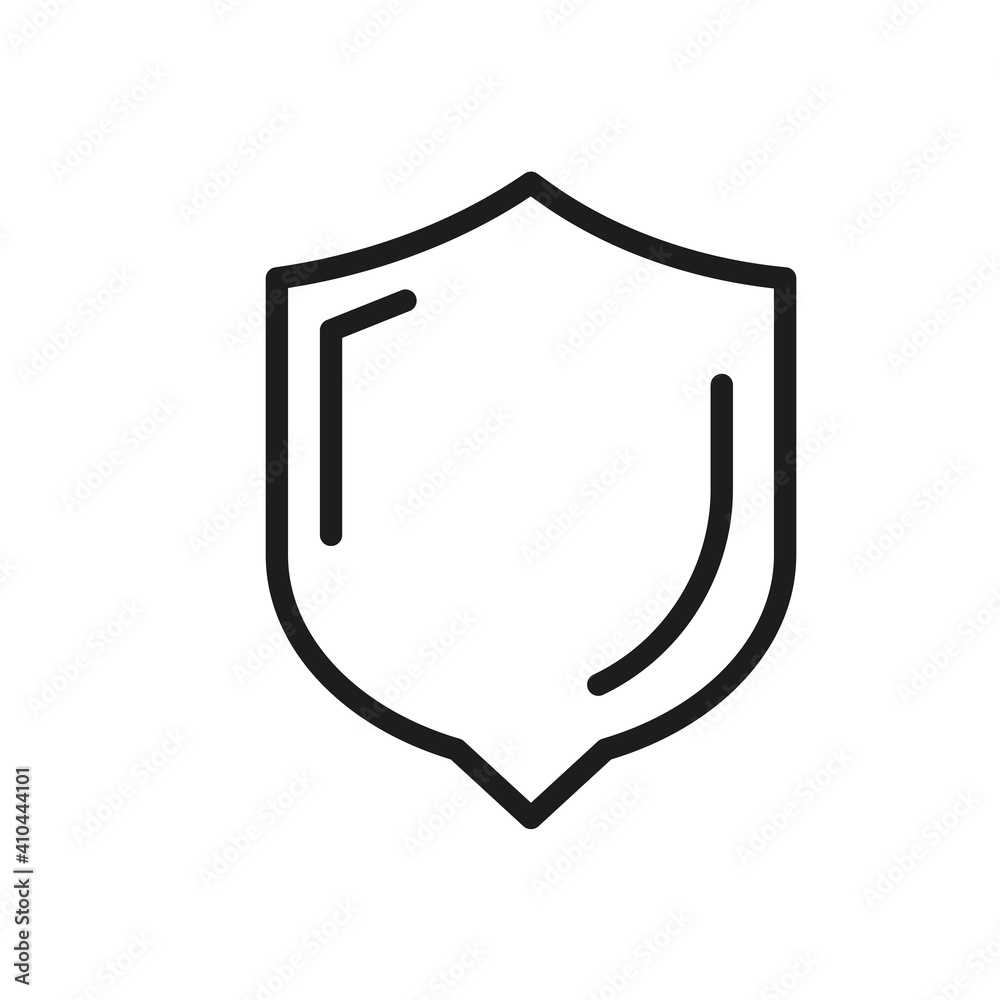 Outline Vector Icon Shield, Protect, Defense Outline Vector Icon Shield, Protect, Defense