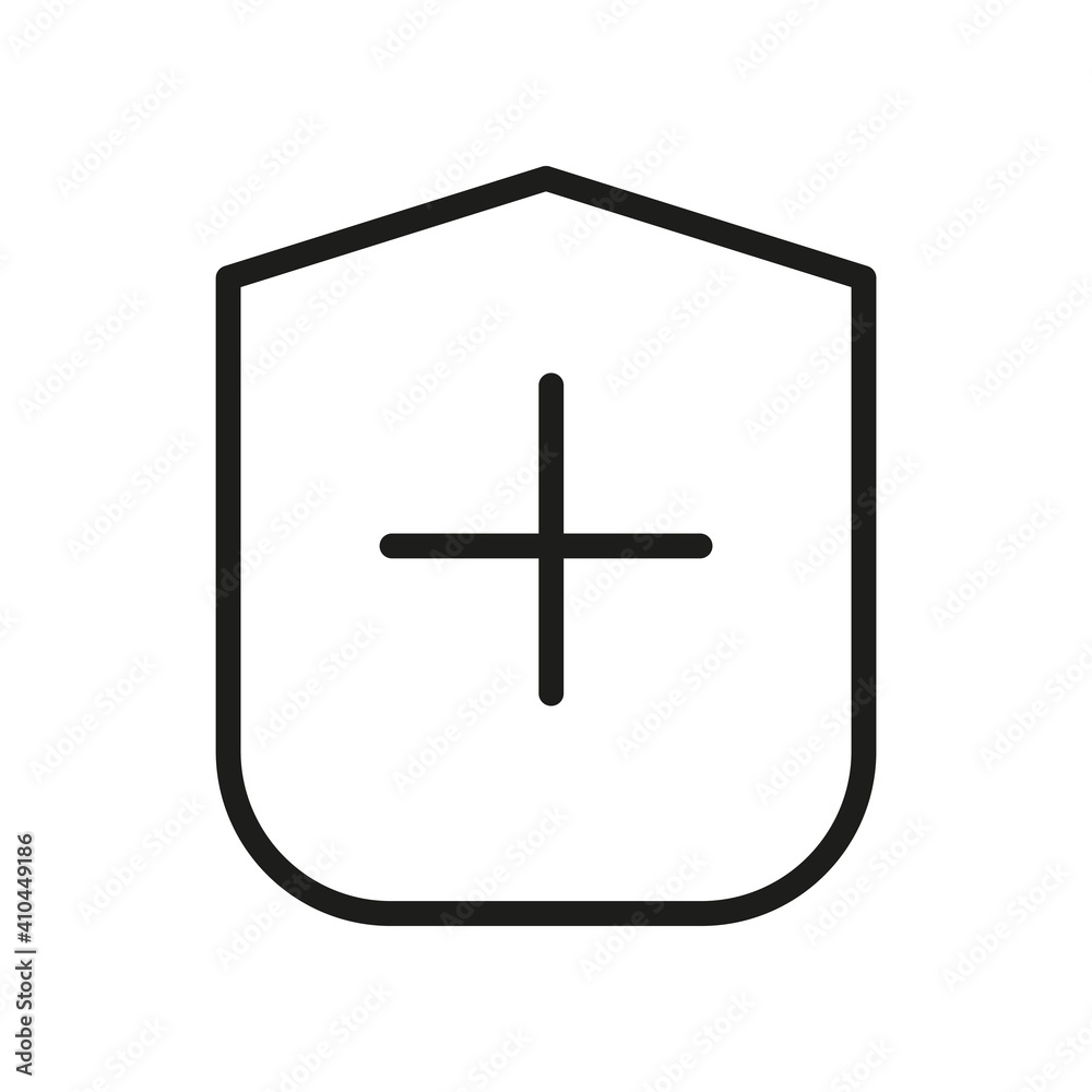 Outline Vector Icon Shield, Protect, Defense Outline Vector Icon Shield, Protect, Defense