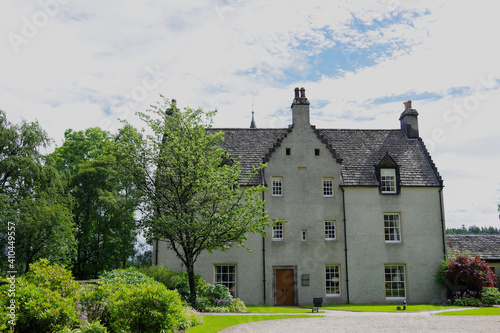 石作りのお屋敷 スコットランド ハイランド地方 伝統的な優雅な建物