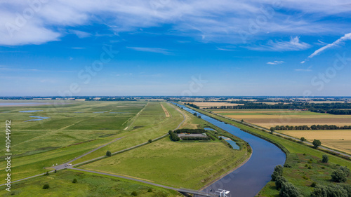 Landscape with the Stoertebeker Canal by Greetsiel