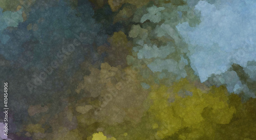 Wallpaper Mural Watercolor painted background. Abstract Illustration wallpaper. Brush stroked painting. 2D Illustration. Torontodigital.ca