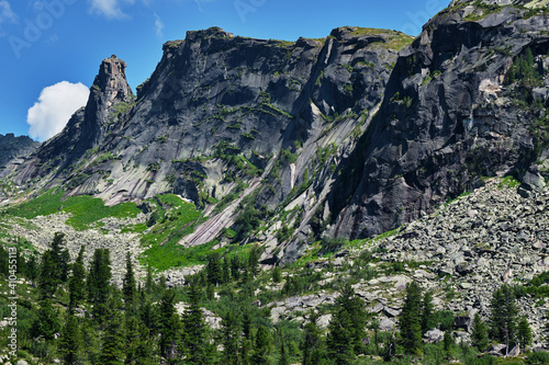 National park Ergaki. Summer.