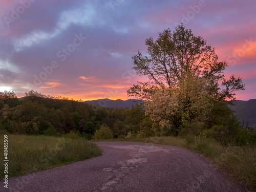 Val Vobbia, alba photo