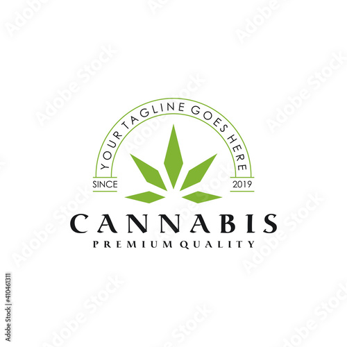 cannabis logo design