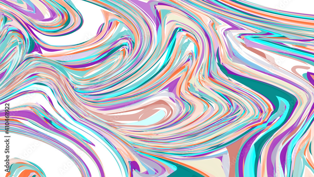 Obraz premium abstract mable ink pattern design concept background eps 10 vector