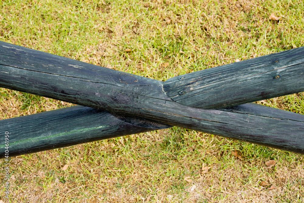 Wooden fence Wooden fence