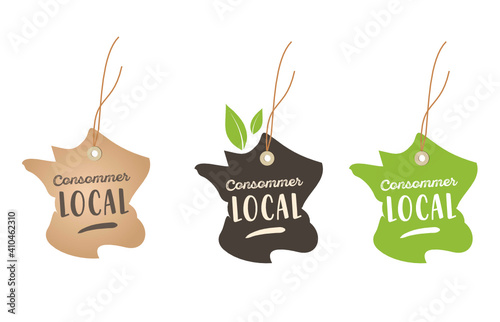 Consommer local, carte de France