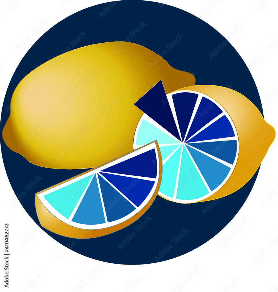 Obraz premium Icon Statistics Diagram