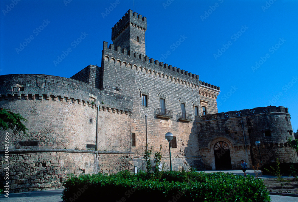 Nardò, Lecce district, Puglia, Italy, Europe, castle of the Acquaviva d'Aragona dukes