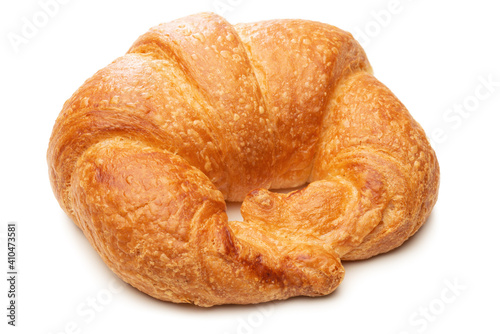 Knuspriges Croissant freigestellt