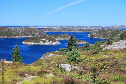 Fototapeta Naklejka Na Ścianę i Meble -  Islands in Oygarden, Norway