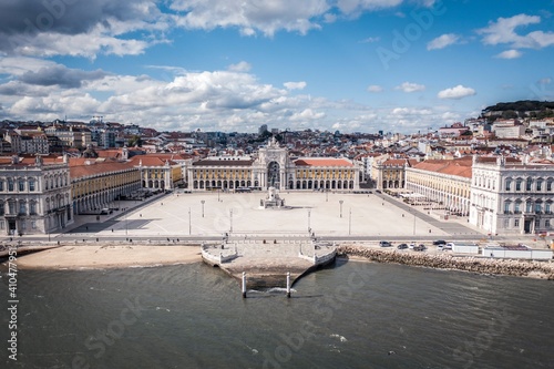 Foto Praça do Comércio em Lisboa, Portugal