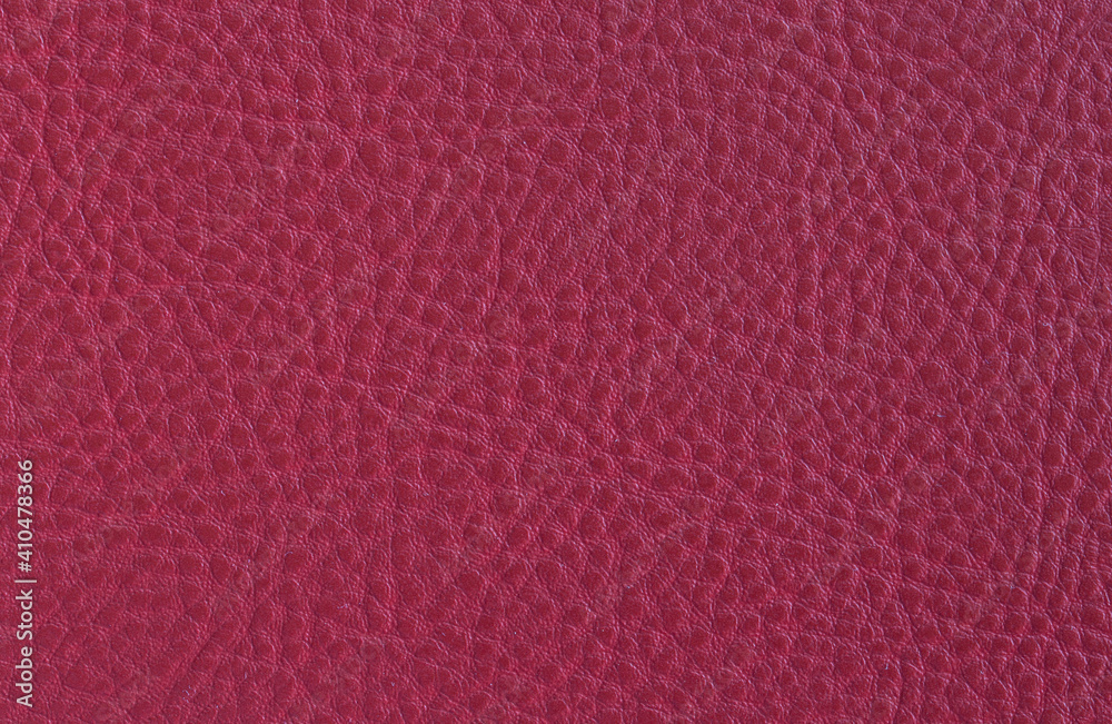 texture of old red leather background	
