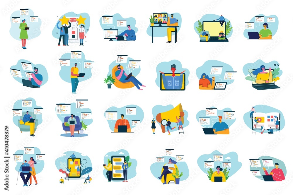 Vector illustration of concept of Team work, Business and Start up design backgrounds. tock vector illustration. Vector illustration of concept of Team work, Business and Start up design backgrounds. tock vector illustration.