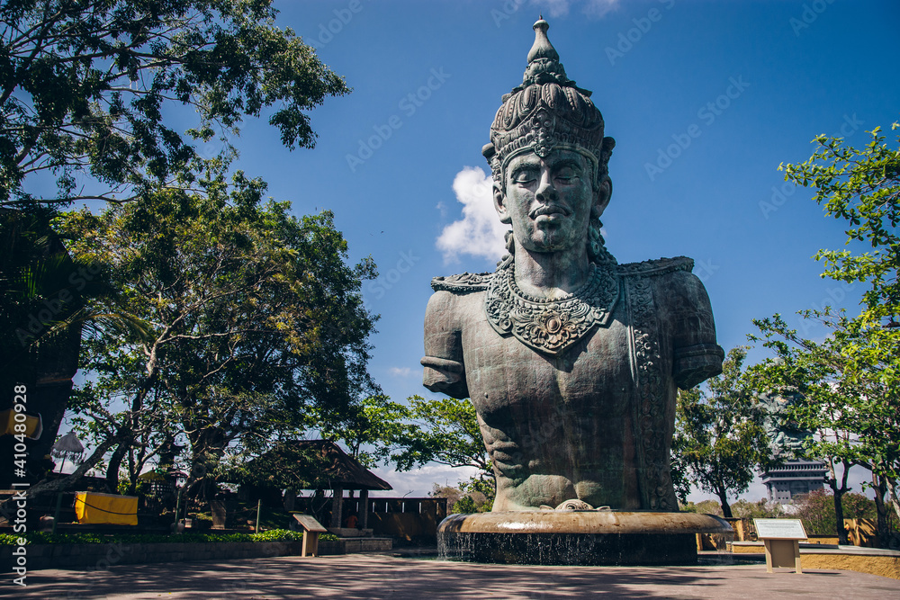 Obraz premium Garuda Wisnu Kencana Cultural Park, in the park you find large several statutes , also the world's tallest statue. Kuta Selatan, South Bali, Indonesia